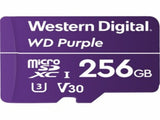 WESTERN DIGITAL Digital WD Purple 256GB MicroSDXC Card 24/7 -25&degC to 85&degC Weather & Humidity V177-L-FMWD-PPMSD-256GC