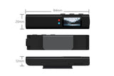 2.7K HD Glasses Camera WiFi Mini Sports Eyewear Camera DV Camcorder - Black V1263-JX-6298
