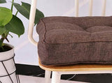 Tufted Chair Seat Cushion, Soft Washable Dining Room Garden Chair Pad for Home, Patio, Office V1189-LC-RY-00296
