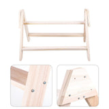 Chick Standing Rack, Poultry Chicken Standing Rack Wood Rooster Hen Stand Bird Perch Pet Plaything V1369-AZ3-W-15974