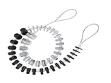 Nut and Bolt Thread Checker 44 Male Female Thread Identifier Gauges 23 Inch and 21 Metric Sizes V1294-YM0703-3114230071211