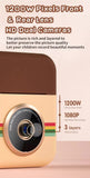 Kids Instant Print Camera with 16GB SD Card & 3 Paper Rolls - Retro Thermal Digital Camera & Video V888-ELOSUNG41851