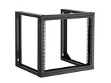 12U Wall Mount Server Rack, 68.04 kg Max Load Capacity, Open Frame Network Rack with 180 Degrees V952-BGSJJ12U18YC9I110001V0