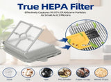 Soft Roller Brush and Vacuum Filter Replacement Compatible with Roborock F25/ F25 ACE/ F25 ALT/ F25 V1258-DP02-F-794