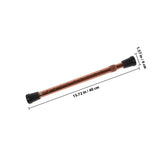 Adjustable Aluminum Alloy Hood Prop Rod for Cars with Hook and Hanging Rope Support Pole V1366-AZ2-W-20339