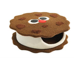 Adorable Cookie-Shaped Cat Bed - Cozy and Playful Pet Hideout V888-ELOSUNG10731