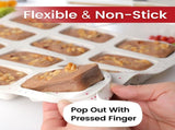 Silicone Mini Loaf Pan with Metal Frame & Silicone Bread Loaf Pans V1258-DP02-C-36