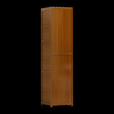 Bamboo 5-Shelf Bookcase Tall Display Storage Rack Stand for Living Room, Bedroom, Office or Home V63-838221