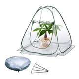 Portable PVC Warm Garden Tier Mini Household Plant Greenhouse Cover Transparent Winter Tent V1294-YM0717-10132981