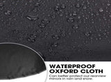 6 Pieces Waterproof Side Mirror Covers Auto Rearview Protection Cover Exterior Rear View Accessories V1188-CYX-J02-1550