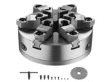 6-Jaw Lathe Chuck, 6 Inch , Self-Centering Chuck with D1-4 Cam Lock Backing Plate, 0.12-5.71 V952-JGKPDBB6GKZ6AF42HV0