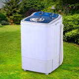 Devanti Portable Washing Machine 4.6KG Blue PWM-S-46-BU