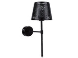 Wall Sconce Rechargeable Dimmable RGB Wall Light Hollow Out Bedside Light with Remote Control for V1294-YM0901-3119250082611