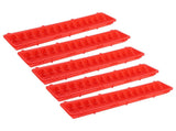 5Set Thicken Bird Feeder Outdoor Hanging Plastic Pigeons Feeding Device Cage Accessory Red V1294-YM0901-3111210045211