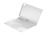 Silver Magic Keyboard Case for ipad Air6/Air7 11-inch, Bluetooth Keyboard with RGB Backlight & V888-ELOSUNG34501
