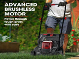 BAUMR-AG 450CX 40V SYNC Cordless Lawn Mower Kit, Fast Charger, 2 x 4Ah Battery, 320mm Grass Cutting V219-MOWCLSBM45CA