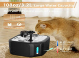 Cat Drinking Fountain Water Fountain Dog Drinking Bowl Automatic Drinking Bowl Cat Fountain V1189-WXF-260203-00473