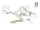 Porch Lights Outdoor 60LED G50 Bulb Light String Remote Control 8 Lighting Modes IP45 Waterproof LED V1294-YM0901-3119210110411