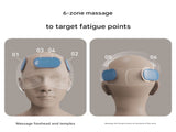 Capless Version Electric Head Massage Hat with Inflatable Airbags - 6-Zone Scalp Therapy for V888-ELOSUNG34458