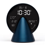Lexon Conic Radio Alarm Clock With Fm & Built-In Bluetooth Speaker - Blue V398-LD-LR156L3