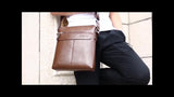 Men'S Cross-Body Bag Men'S Clutch Minimalist Business Bag Father'S Day Gift - Brown - Size 24-5-29 V1347-127-18818-BRN-24-5-29
