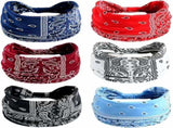 Non Slip Wide Headbands Women, Yoga Headband, Soft Moisture Wicking Stretchy Fashion Hair Bands V1258-DP02-F-853