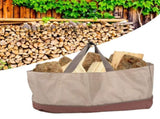 Portable Large Capacity Oxford Cloth Logs Carrier Bag Twigs Branch Storage Bag V1294-YM0901-JY34869