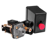 Air Compressor Pressure Check Gauge Air Valve Manifold Oil-Free Silent Air Compressor Adjustable V1370-AZ4-13506