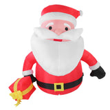 5.9FT Inflatable Father Xmas with Gift Box 190T Polyester IP44 Water Proof LED Lighted Blow Up Xmas V1294-YM0901-3111250201611