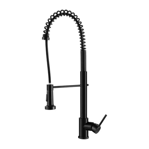 Cefito Kitchen Mixer Tap Pull Down 2 Modes Sink Faucet Basin Laundry Black TAP-A-82H07-BK