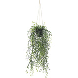 Artificial Hanging Pearls 56cm UV Resistant V77-1189282