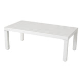 Alfresco Contemporary All-Weather Lounge Set White V264-OTF-543A-WHE-7PC