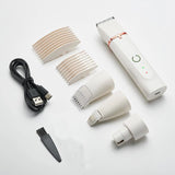 Dog Clippers for, Low Noise Rechargeable Cordless Electric Quiet Pet Hair Trimmer, Dog V1192-AZ-W-2851