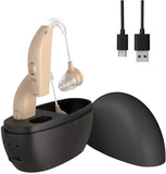 Digital hearing aid - Behind-the-ear sound collector - Rechargeable - Sound amplification V1188-MS-313-0090