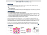 Dance Mat,Toys for 3 4 5 6 7 Year Old Girls,Dance Mat for Kids,Electronic Music Dance Pad Toy with V1192-AZ-W-31122