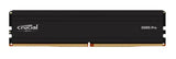 Crucial Pro 16GB DDR5 UDIMM 6000MHz CL48 Black Heat Spreader Support Intel XMP AMD Ryzen V1202-V2-MECD5-1X16G60C48P