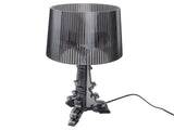 Transparent Acrylic Bedside Table Lamp Contemporary Baroco Style Reading Desk Light Nightstand Lamp V1294-YM0901-3119240097611