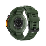 M-Rex4 Men Rugged GPS Smart Watch, 5ATM Waterproof Bluetooth Call Fitness Tracker Heart Rate Sleep V1300-M-REX4-GREEN