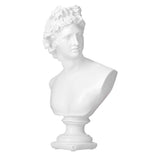 Nordic Style Character Figurine Bust Statue Craft Ornament for Desktop Living Room OfficeWhite V1294-YM0901-3115210118112