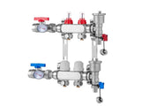 2-Branch Heat Manifold, 1/2" PEX Tubing Manifold, Stainless Steel PEX Manifold for Hydronic V952-DRFSQBXG2HLG7E0T8V0