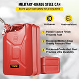 Jerry Fuel Can, 20 L Portable Jerry Gas Can with Flexible Spout System, Rustproof Heat-resistant V952-JBYTLBDDWC3L5ZRTGV0