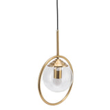 Ceiling Pendant Lamp E27/E26 Calibre Glass Iron Minimalist Style Hanging Pendant Light for Kitchens V1294-YM0512-3119220167111