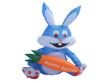 1.2 m Easter Inflatables Rabbit Cartoon Cute Fun Innovative Blow Up Easter Inflatable Outdoor V1294-YM0901-3115230150413