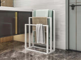 3 Tier Metal Freestanding Towel Rack Rail Holder Drying Stand V178-66699