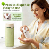 4 in 1 Travel Perfume Bottle Refillable, 4 Pack 30ML Travel Bottles for Toiletries, Leak-Proof & V1258-DP02-F-383