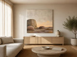 Stone and Sky Stretched Canvas Wall Art - Portrait - 60W x 80H cm V767-PP-SS-6080-ST