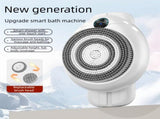 Wall Mount Automatic Electric Body Bath Brush Hands Free Smart Shower Scrubber with Adjustable V1265-JJ-30