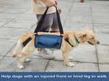 Dog Carry Sling, Emergency Backpack Pet Legs Support & Rehabilitation Dog Lift Harness for Nail V1192-AZ-W-3108