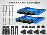 Woodworking Featherboard for Table Saw Router Table and Band Saw, Multi-Color Safety Pressure Board V1341-ZY-3Z4DW2C5-BLUE-2PCS