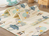 double-sided cartoon folding 2cm living room game odor-free children play V1102-115-26669-SPR-180-200CM